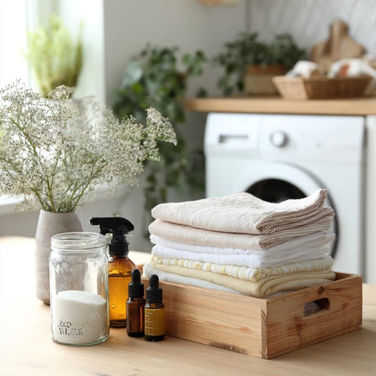 non-toxic laundry tips, green laundry solutions
