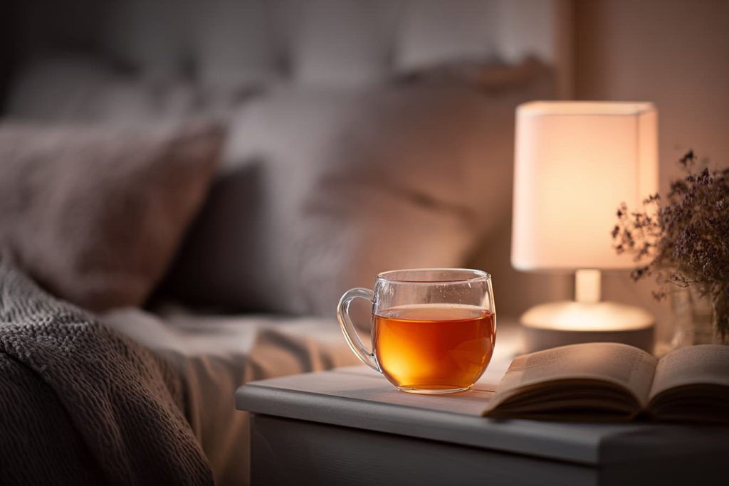 healthy evening routine habits for better sleep and relaxation